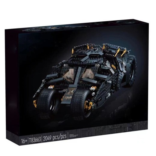 Mechanical Technology Bat Run Car Children's Puzzle Block Toy