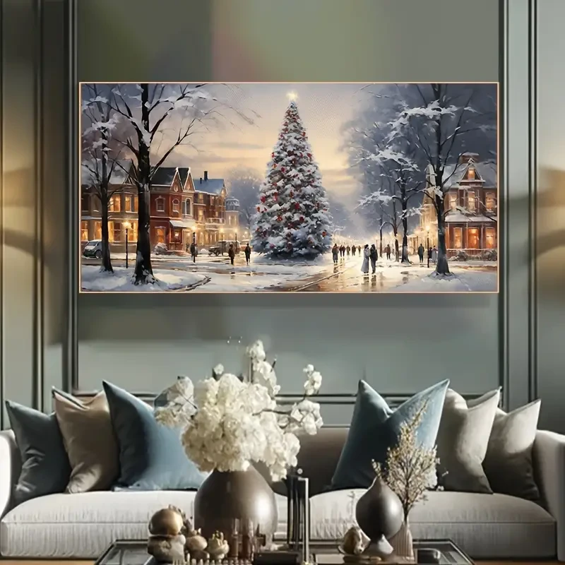 Christmas Winter Wonderland Canvas Print