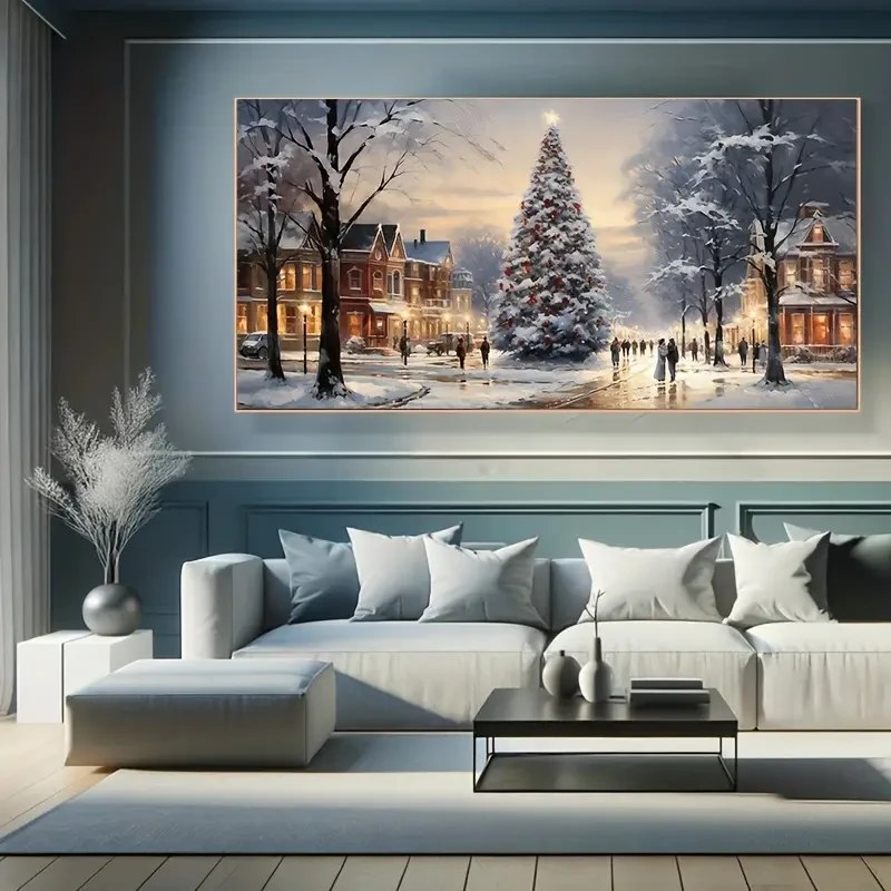 Christmas Winter Wonderland Canvas Print