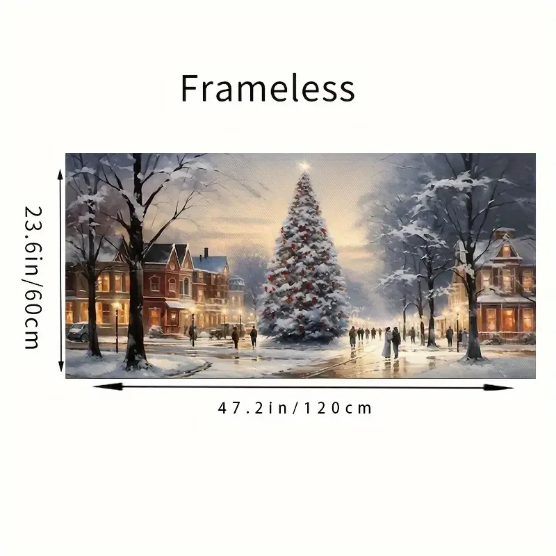 Christmas Winter Wonderland Canvas Print