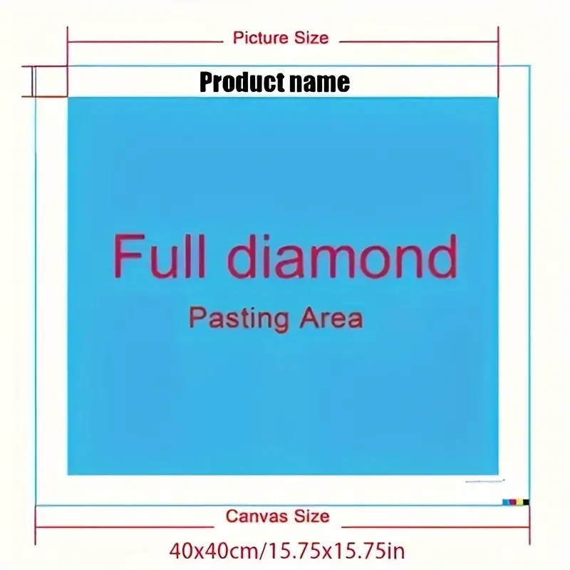 Rustic House Scenery 5D Diamond Painting Kit, 39.88x39.88 cm