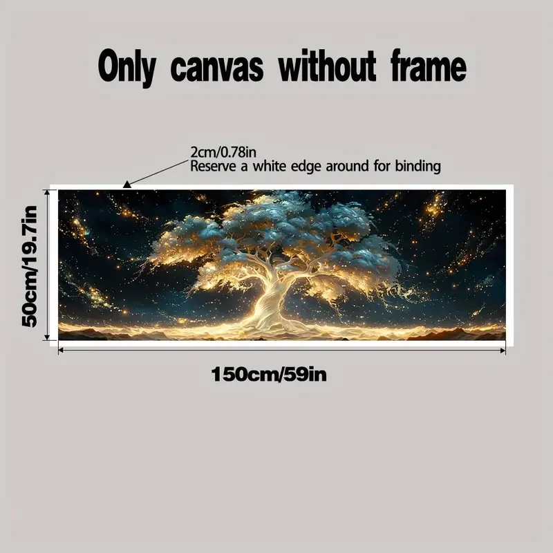 Extra Large Tree of Life Canvas Print Wall Art