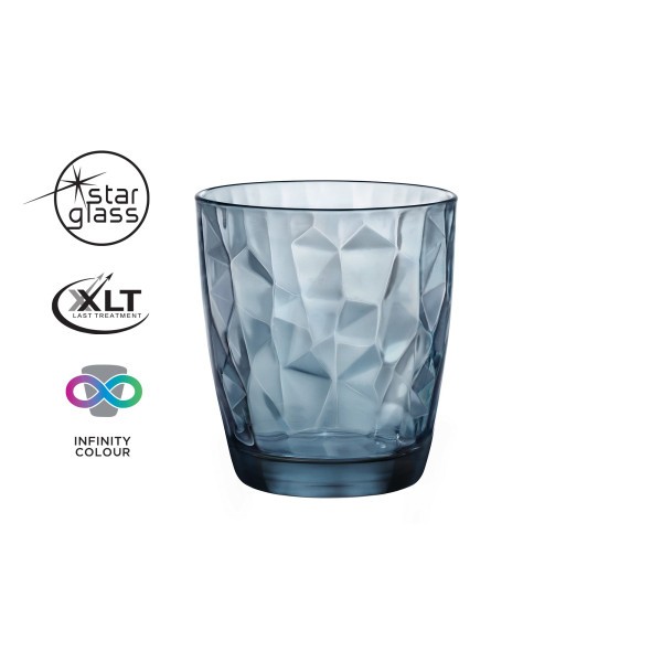 Diamond DOF Blue 300ml  - Bormioli Rocco