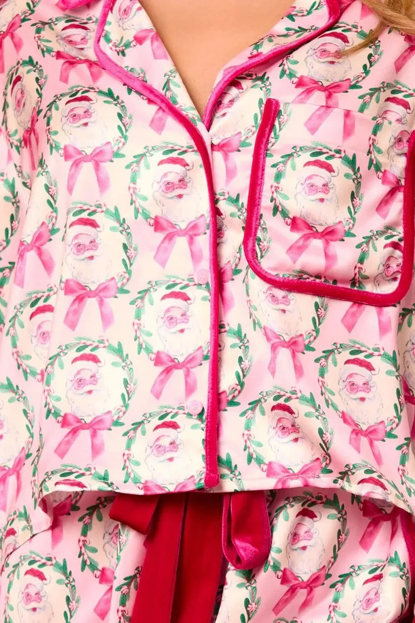 2 Pcs Women's Christmas Pajama