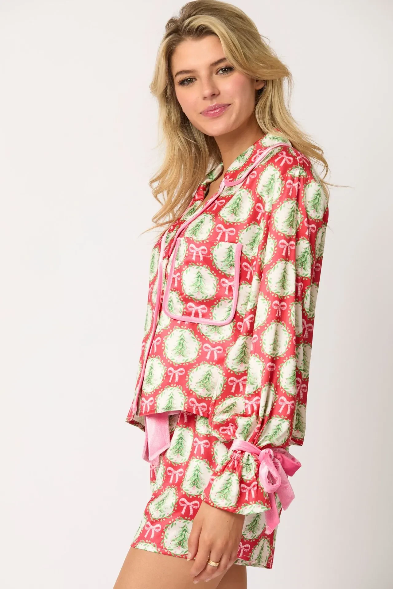 2 Pcs Women's Christmas Pajama