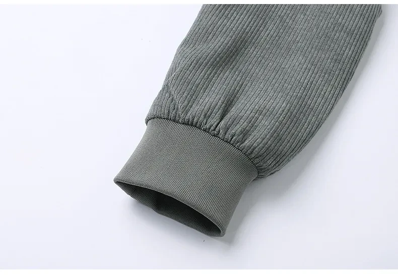 Winter Lapel Fleece Jacket With Pockets Warm Thicken Cotton Coat Men's Clothing
