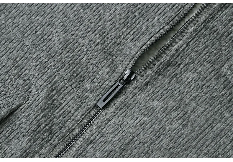 Winter Lapel Fleece Jacket With Pockets Warm Thicken Cotton Coat Men's Clothing