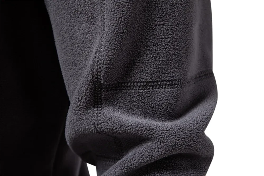 Stand-collar Zippered Sweatshirt With Fleece Winter Casual Pullover Top