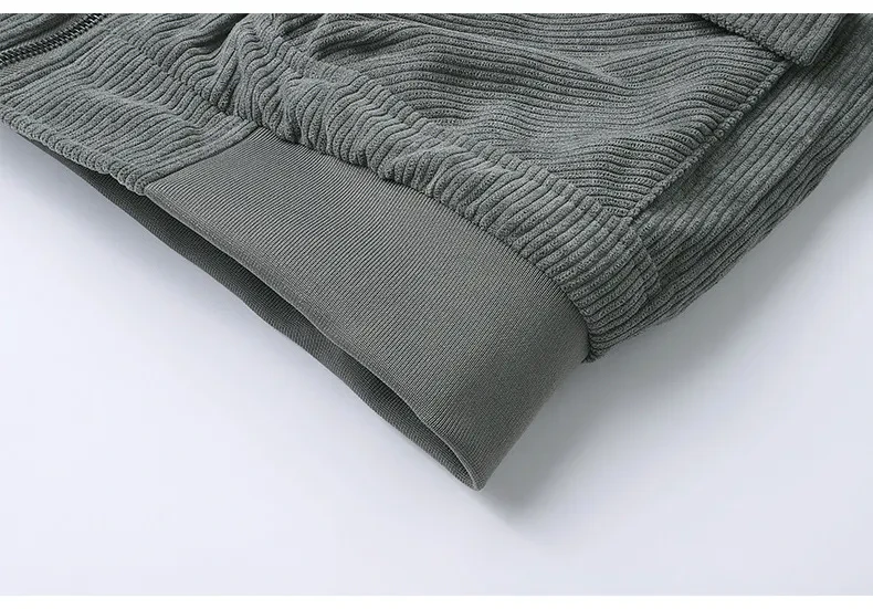 Men's Warm Winter Lapel Fleece Jacket with Pockets Thick Cotton Coat