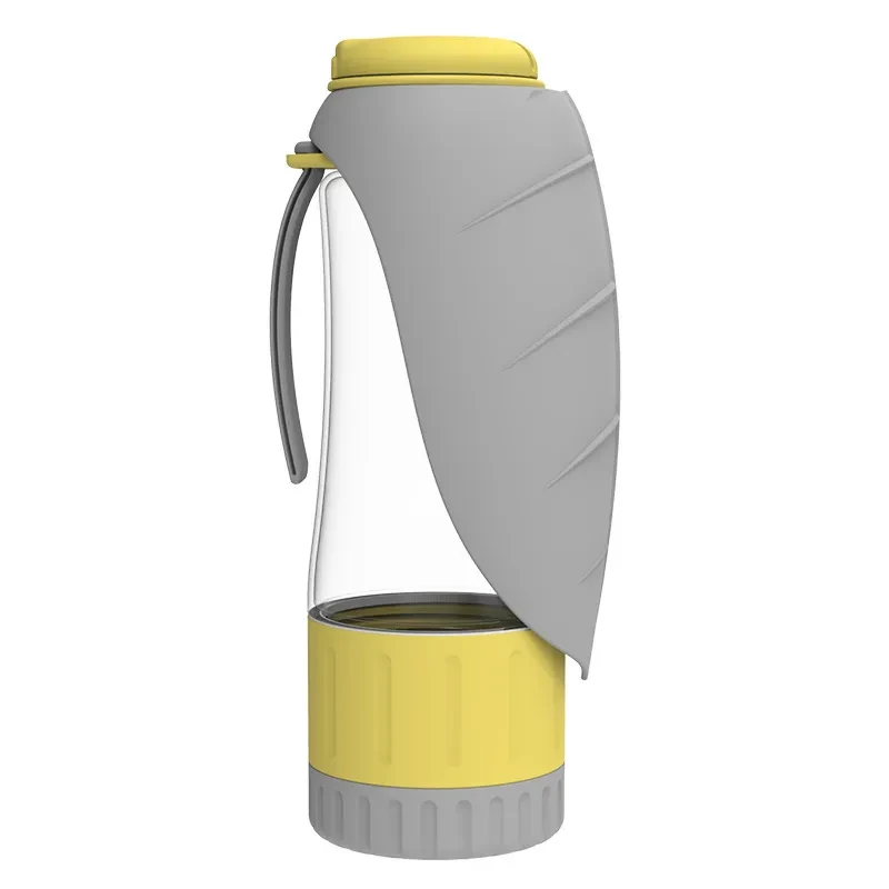 2-in-1 Portable Dog Water Bottle & Food Bow
