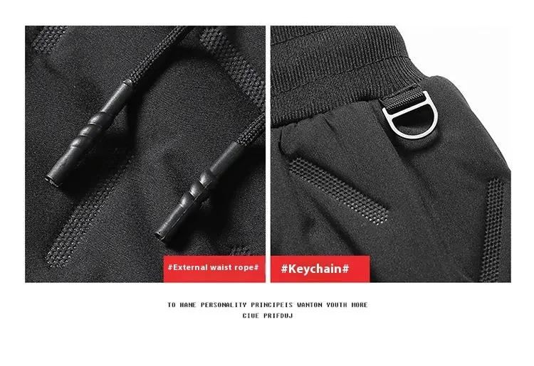 Men's Winter Fleece-Lined Sweatpants Plush Thermal Lambswool Trousers, Windproof & Waterproof Casual Cotton Warm Pants