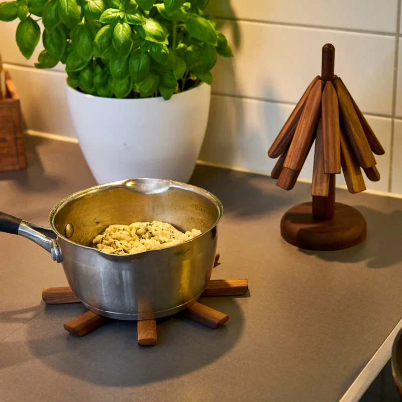 The Pot Tree® | Wooden Pot Coaster