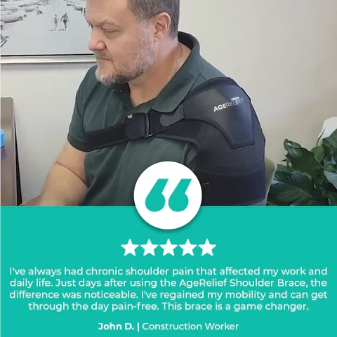 AgeRelief™ Orthopedic Compression Shoulder Brace