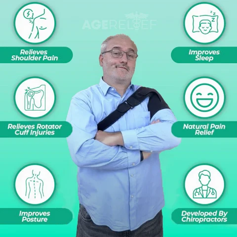 AgeRelief™ Orthopedic Compression Shoulder Brace