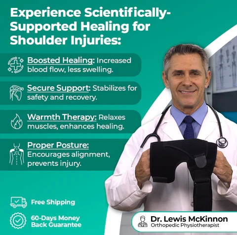 AgeRelief™ Orthopedic Compression Shoulder Brace