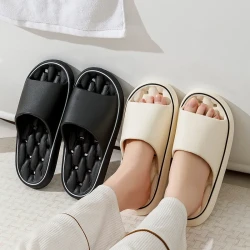 Non-slip Design Bathroom Slippers Home For Women Men