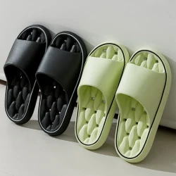 Non-slip Design Bathroom Slippers Home For Women Men