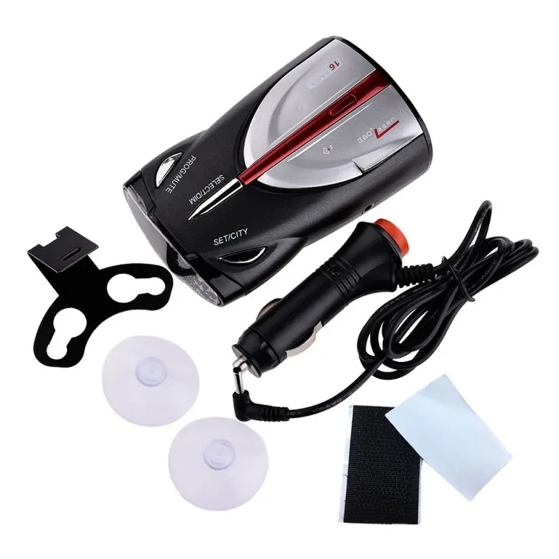 English and Russian bilingual speed measuring radar electronic dog