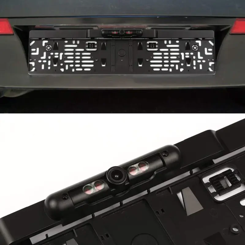 Infrared four lights rear view of car reversing camera