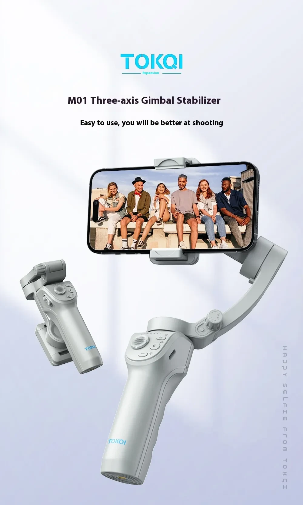 Portable Home Folding Intelligent Gimbal