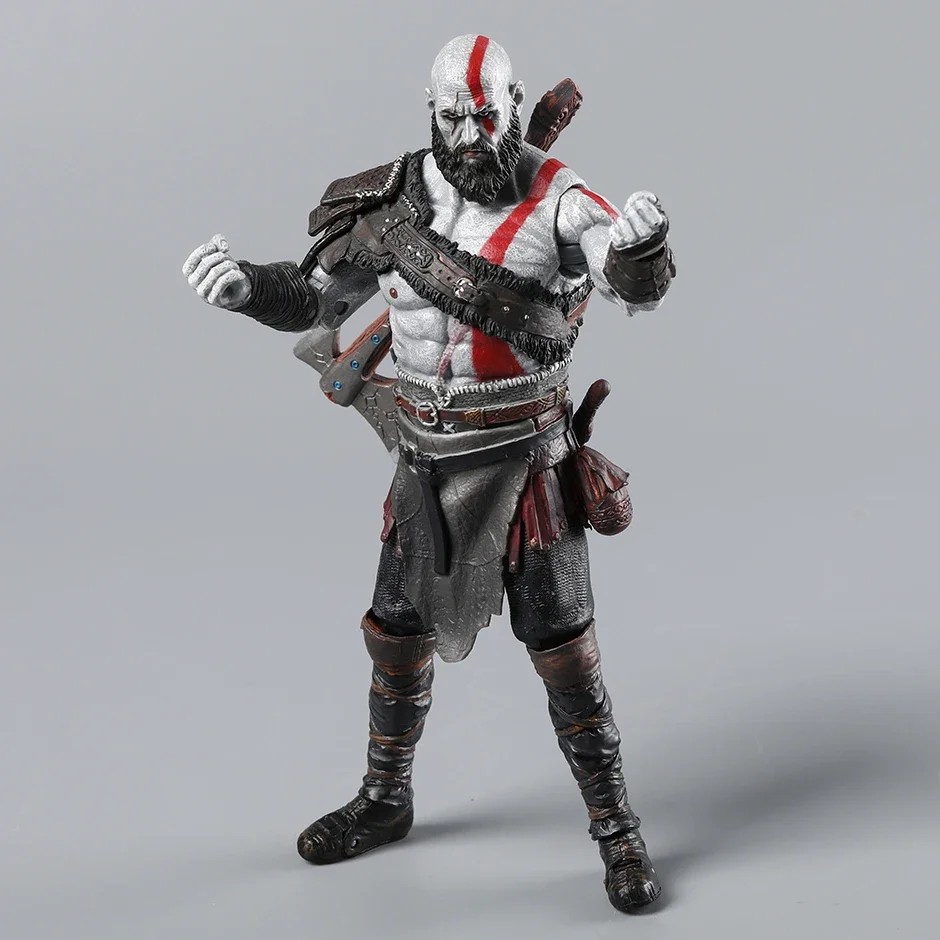 God of War Kratos & Atreus Action Figures - PVC Toys Collection Model Doll