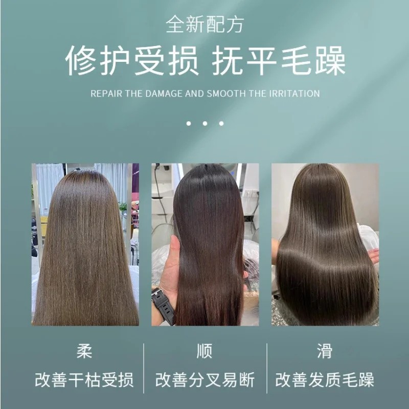 Protein Correction Hair Relaxers  Keratin Hair Straightener Cream for Repairing Dryness
