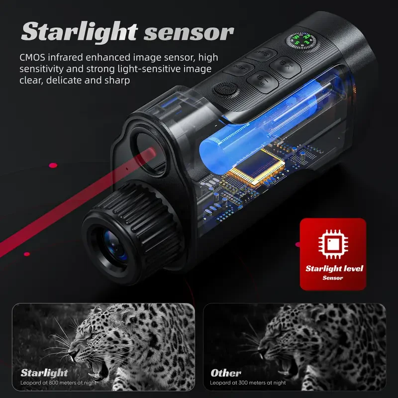 INSKM HD Digital Night Vision Device with 5.08 cm Screen
