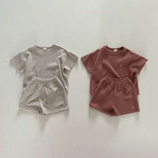 Children Suit Summer Two-piece Set