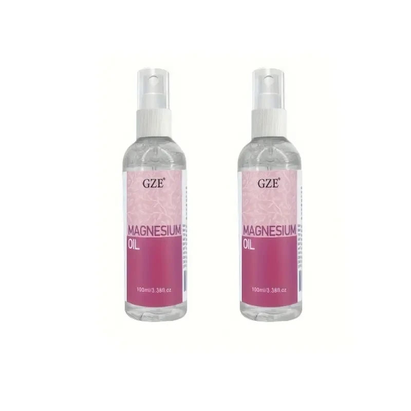 2 Pack Pure Magnesium Oil Spray for Rapid Muscle and Relaxation