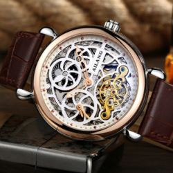 Men's Automatic Mechanical Watch Hollow Men's Watch Luminous Waterproof