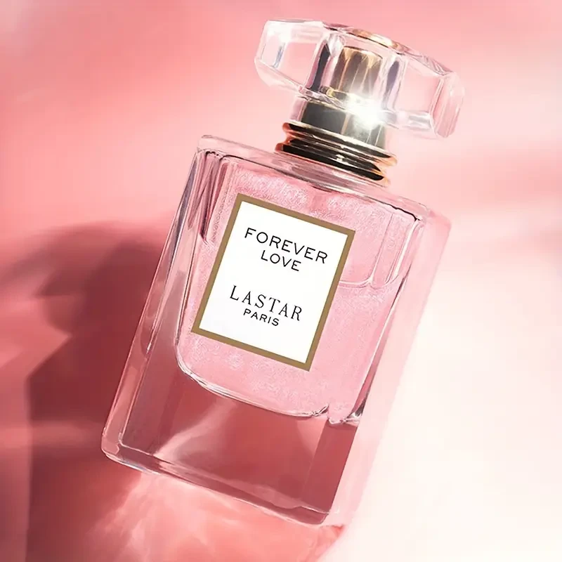 1pc LASTAR Paris Forever Love Eau de Cologne for Women Floral Scent with Rose & Jasmine Notes, Long-Lasting Fresh Fragrance, Alcohol-Based, Formaldehyde-Free, Ideal for Daily Wear & Special Occasions