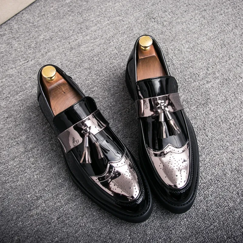 Black Casual Shoes Without Laces