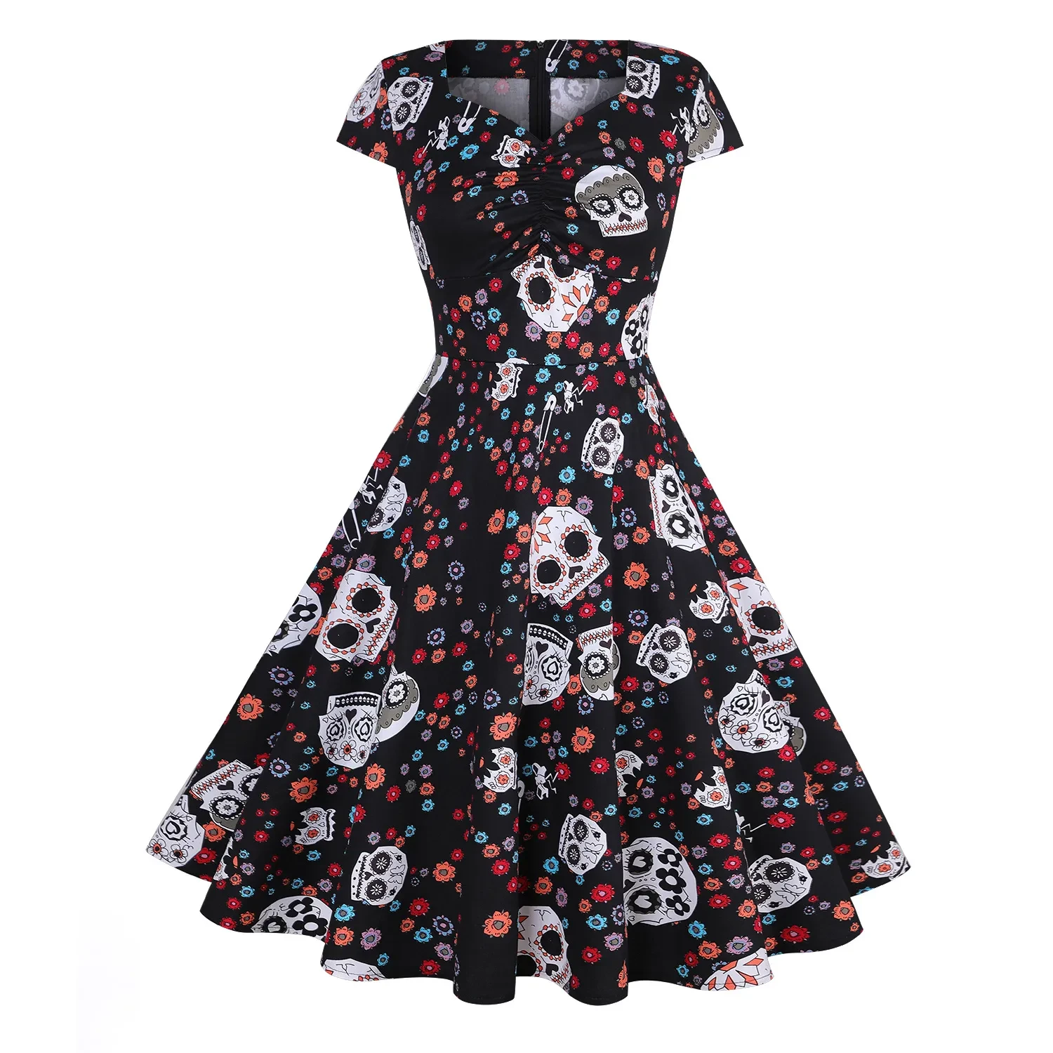 Skull Maxi Dress