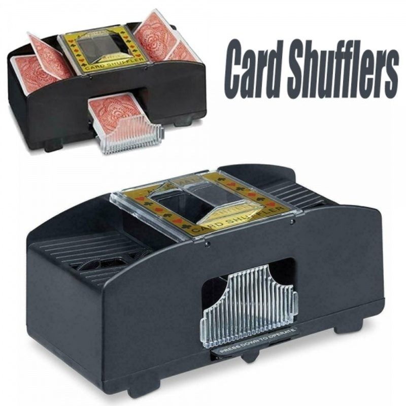 Blackjack Poker Playing Card Games Automatic Card Shuffler