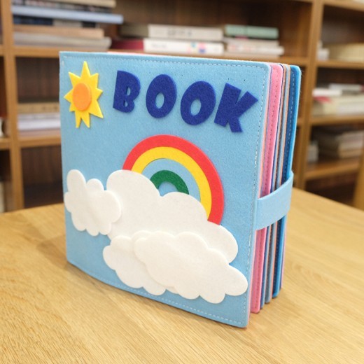 Children's Felt Puzzle Learning Book
