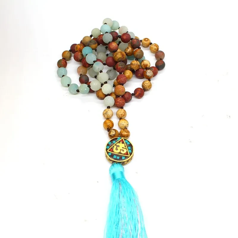 Double sided retro Pendant Necklace