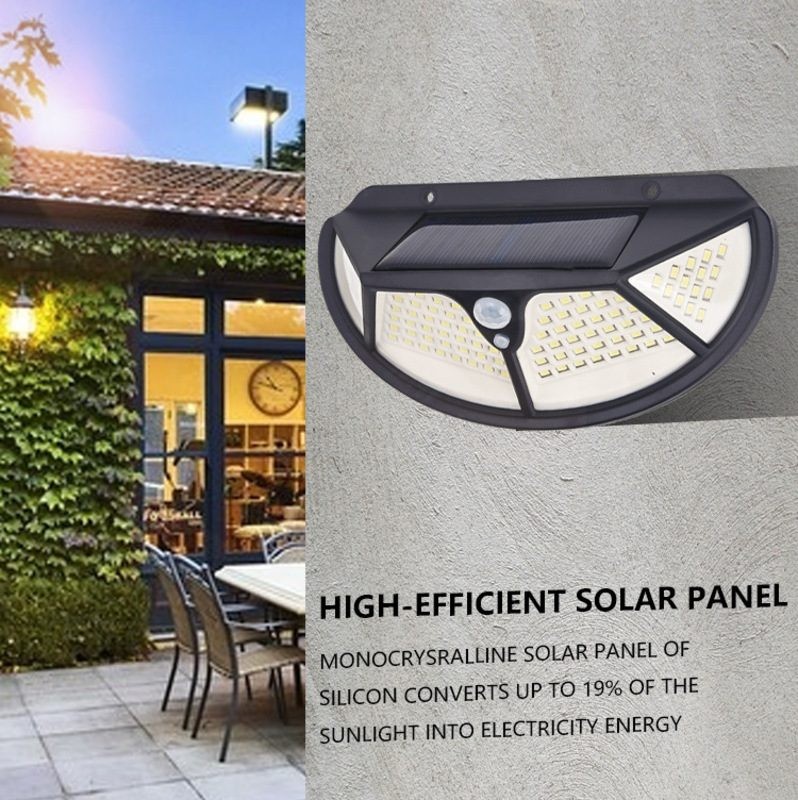 Solar Wall Lights 102 LED Sensor Wall Lamp