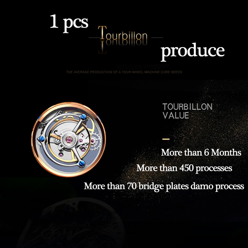 Star Tourbillon Mechanical Watch