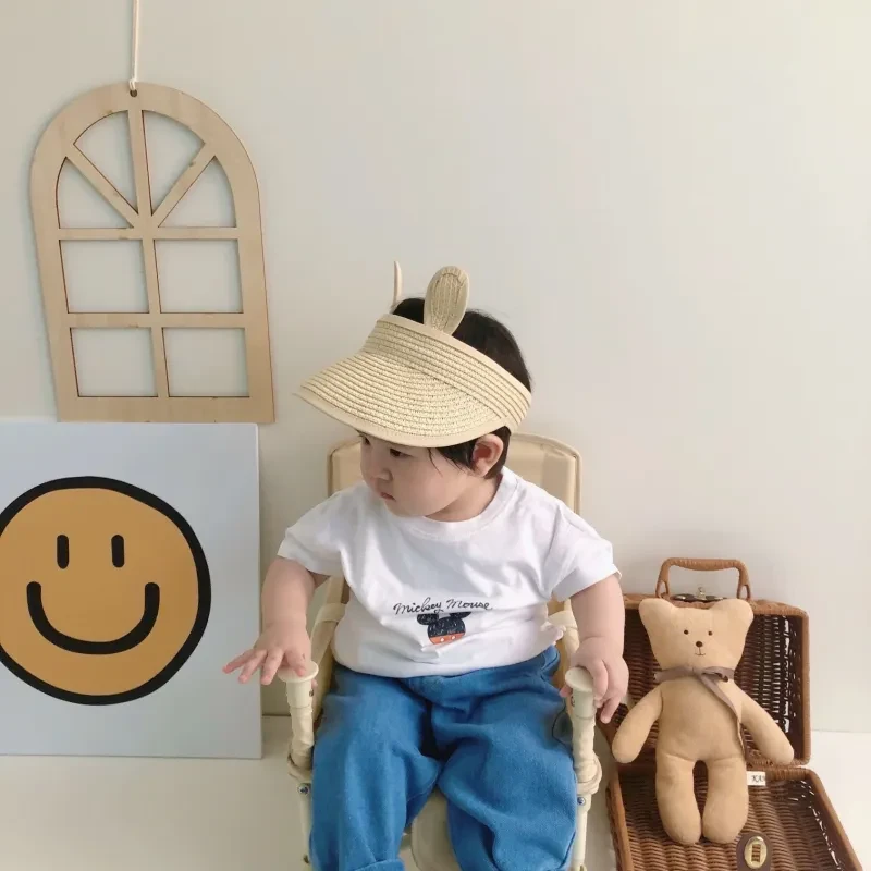 Child Sun-proof Visor Straw Hat