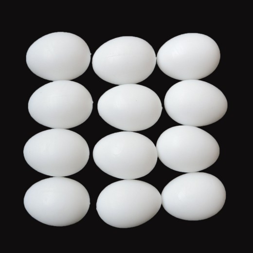 Household Portable Props Solid Pigeon Fake Egg