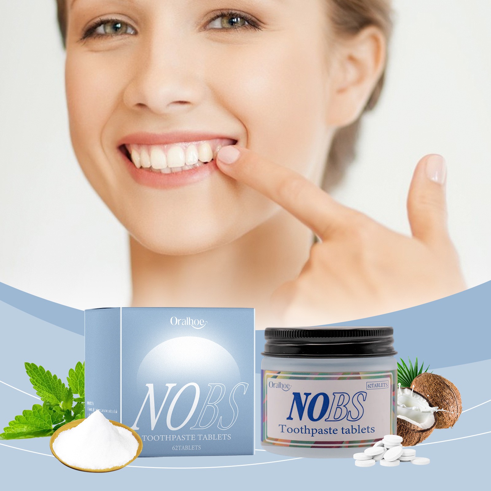 NOBS Toothpaste Tablets