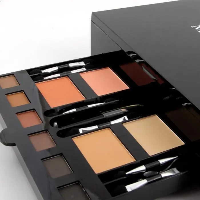 180 Colors Eyes Shadow Blush Set Personalized Piano-shaped Makeup Palette Box