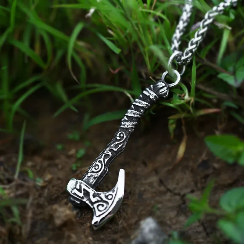 Nordic Viking Stainless Steel Pendant Retro Fashion Simple