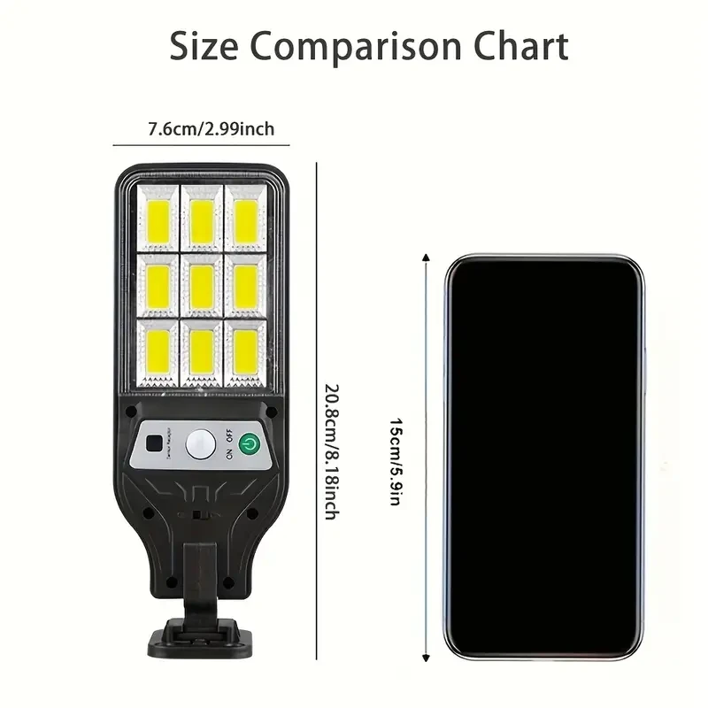 4pcs GoldenCentury Solar Wall Lights with Motion Sensor