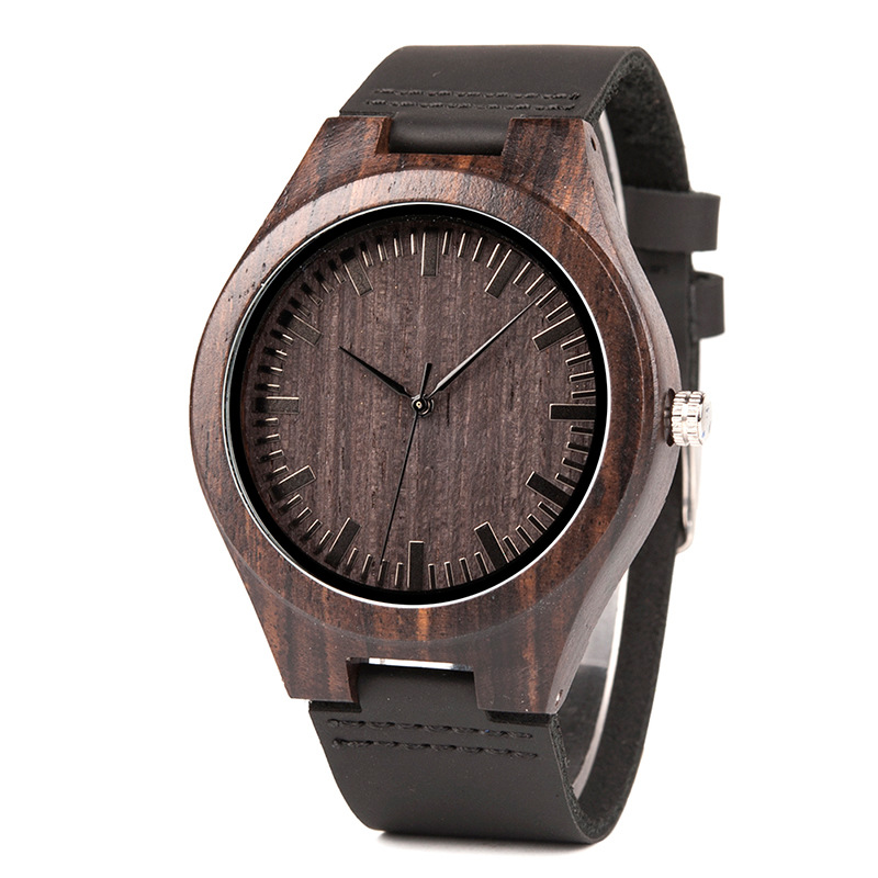 BOBO BIRD Engraving Men Watches Family Gifts For Son DAD MOM Mens Quartz Women Wristwatch For Boyfriend Engrave D26