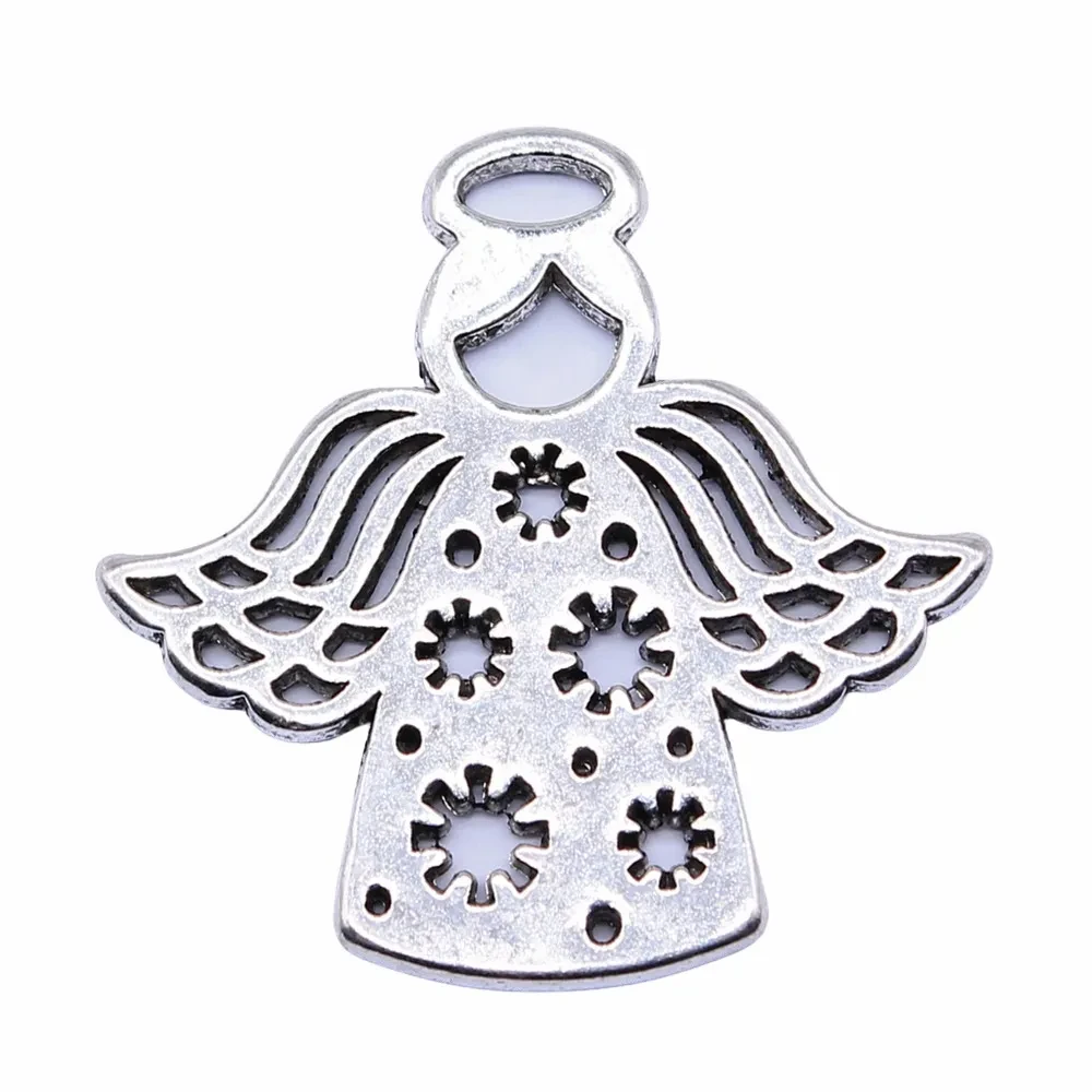 Handmade DIY Angel Character Carved Pendant