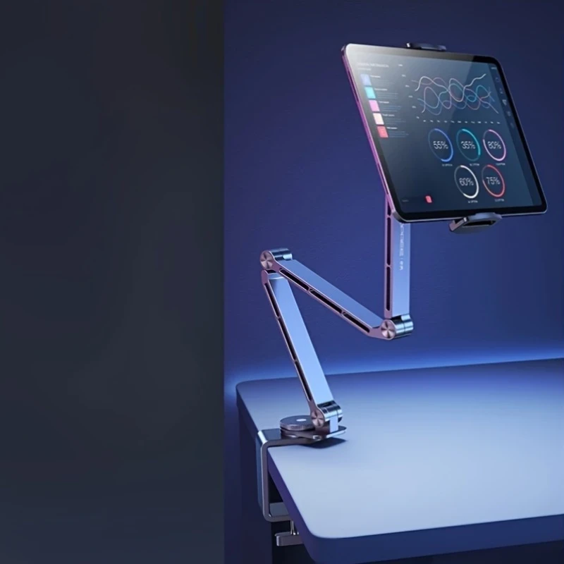 Aluminum Alloy Tablet Stand - Adjustable 360 Rotatable