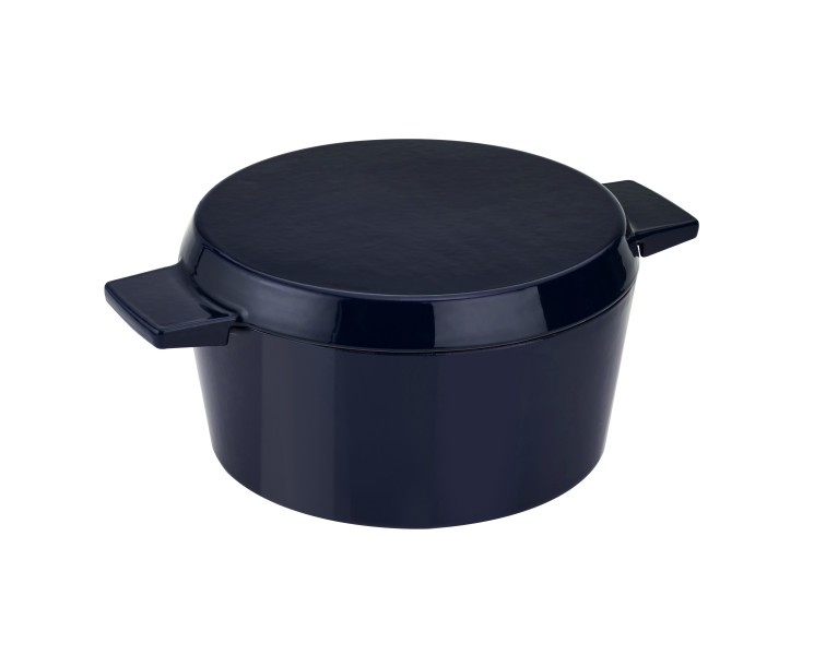 Cast Iron French Oven Mid Blue 28cm  - Stanley Rogers