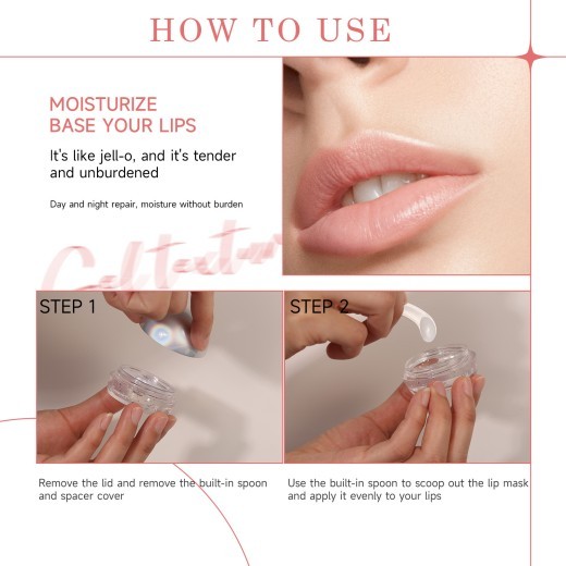 Scrub Exfoliating Sleep Lip Mask Set