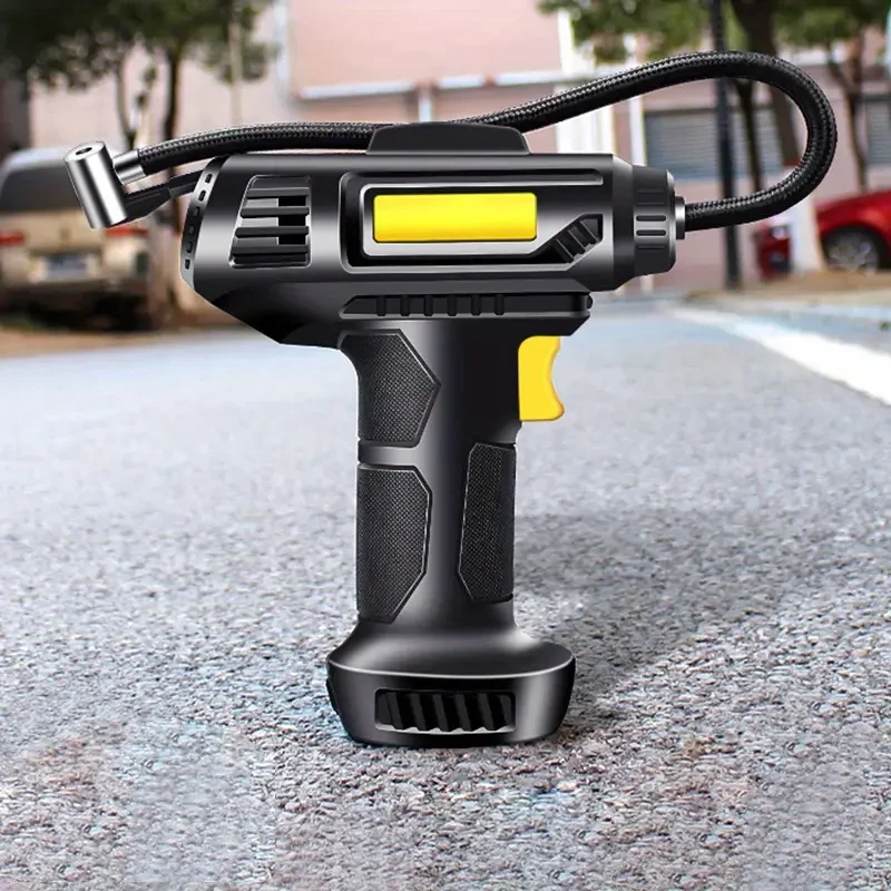 Portable Air Compressor And Inflator That Is Compact And High-Speed